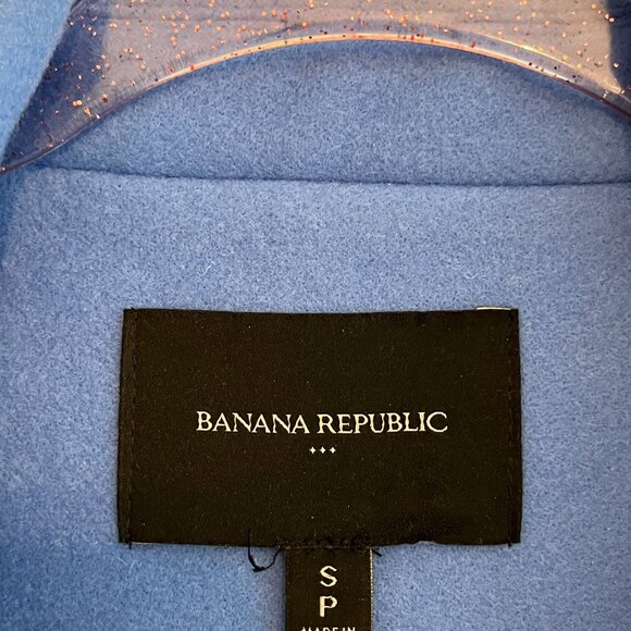 Blue Wool Coat - Picture 5 of 8